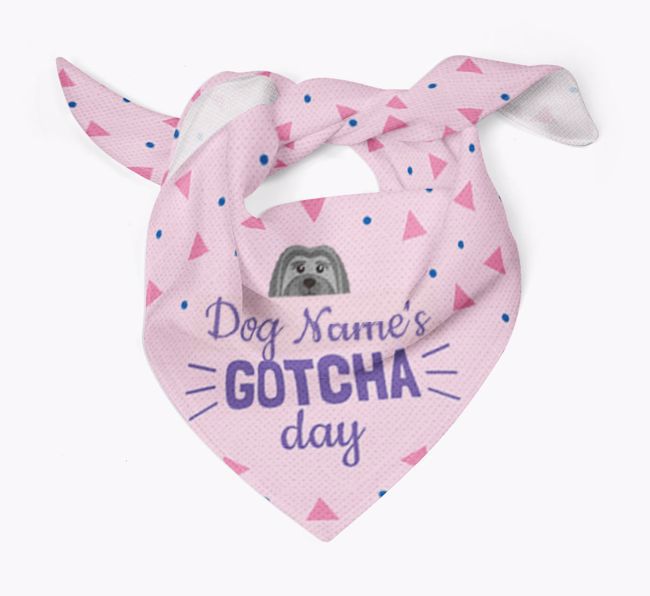 'Gotcha Day' - Personalized {breedFullName} Bandana